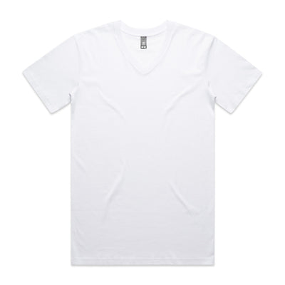Staple V Neck Tee 5001V - White