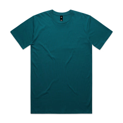 Planett staple tee solid teal short-sleeved cotton t-shirt perfect for uniforms and workwear essentials