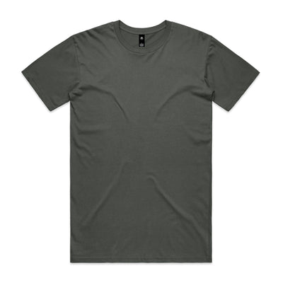 Dark gray crew-neck planett staple tee with short sleeves simple design perfect for workwear and uniforms