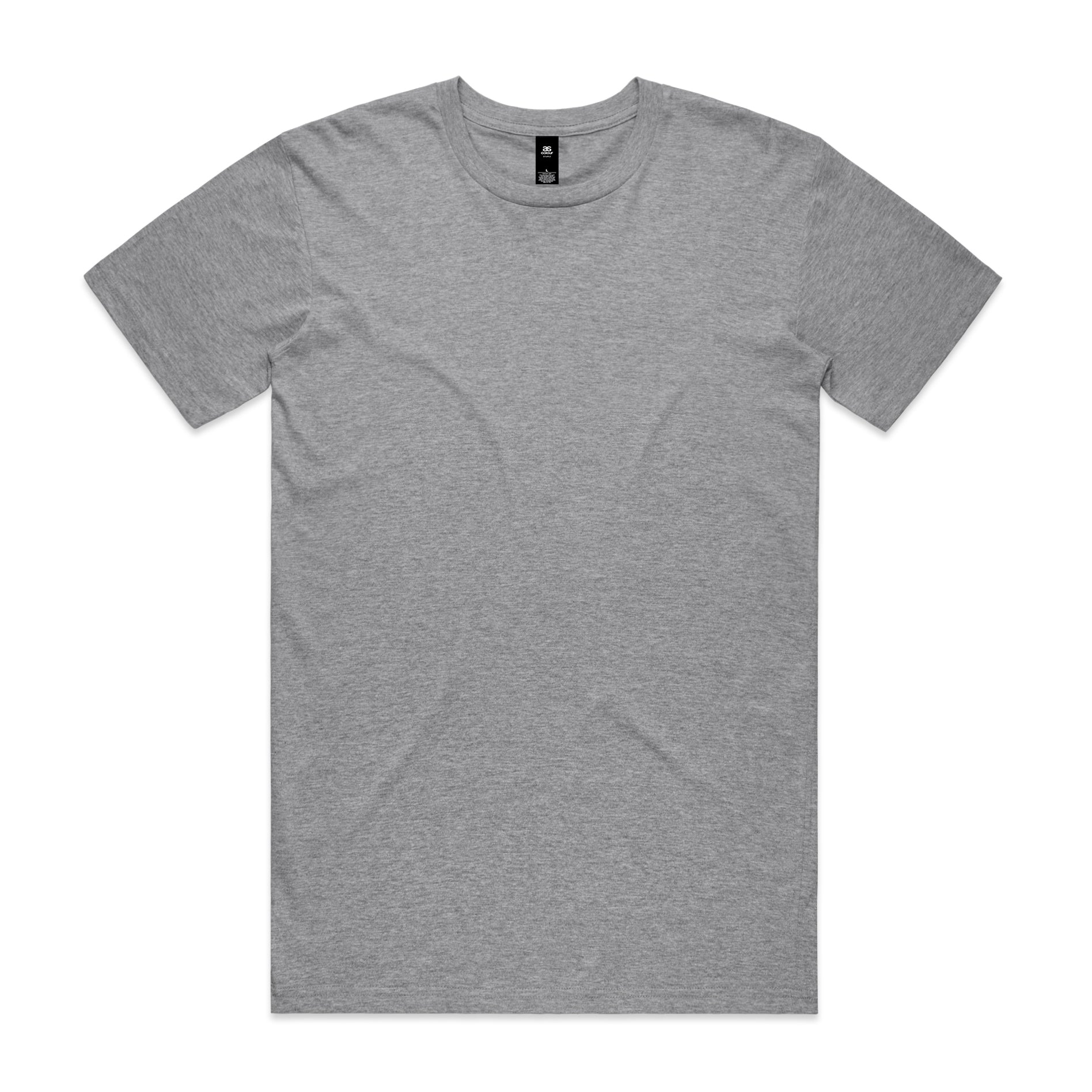 Planett staple tee heather gray plain cotton short sleeve crew neck perfect for workwear and work uniforms