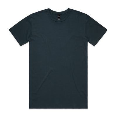 Dark green short sleeved crew neck planett staple tee with subtle texture perfect for workwear and uniforms