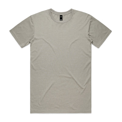 Beige minimalist planett staple tee with crew neck and subtle texture perfect for workwear and uniforms
