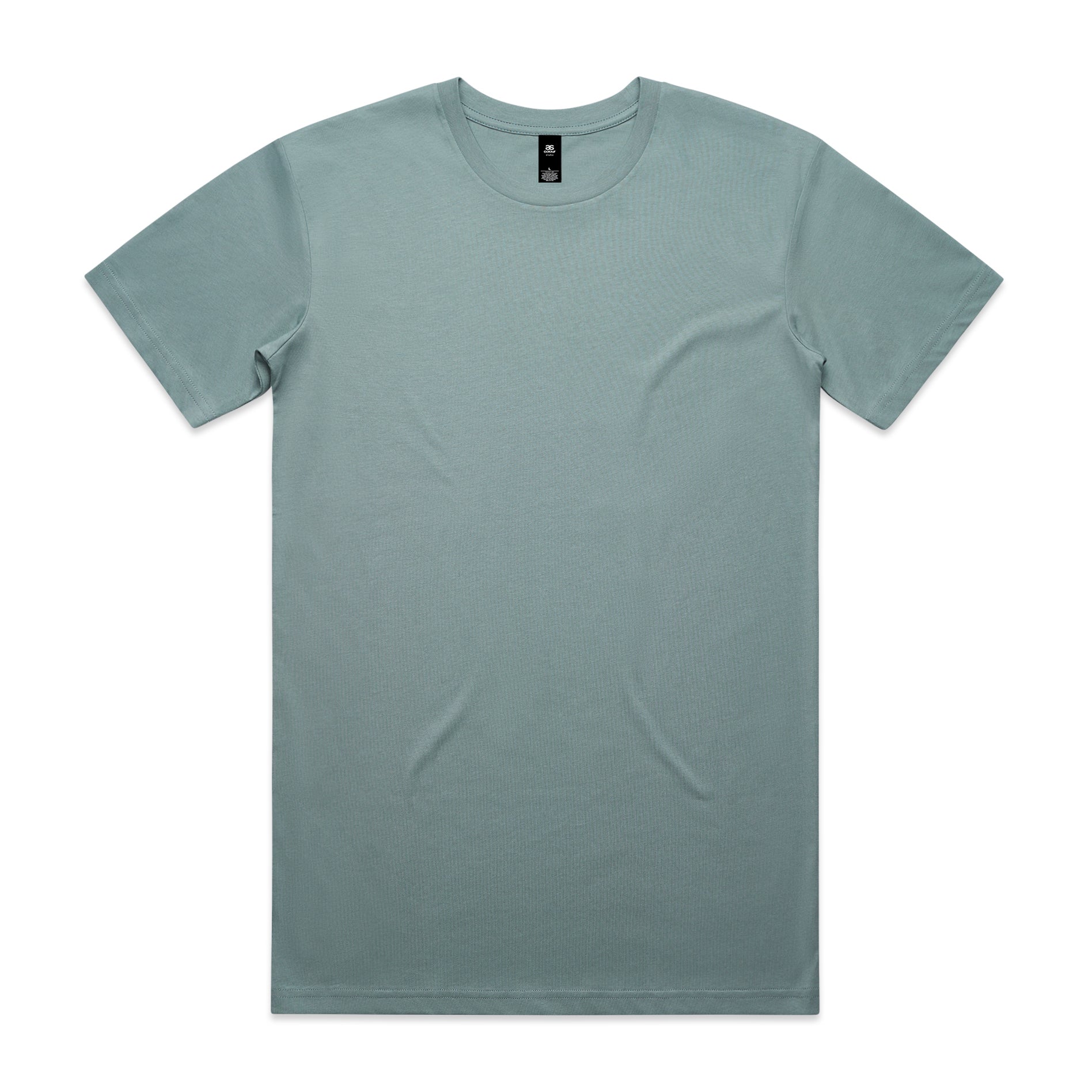 Planett staple tee minimalist solid sage green short sleeve crew neck t-shirt perfect for workwear and uniforms
