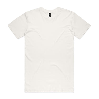 Minimalist white cotton planett staple tee with crew neck and short sleeves perfect for work uniforms and workwear