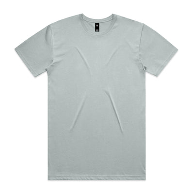 Minimalist light gray crew-neck planett staple tee with smooth fabric and subtle stitching ideal for workwear uniforms
