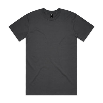 Dark gray classic heavyweight t-shirt made of soft cotton perfect for uniforms and durable workwear needs