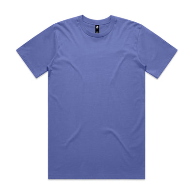 Classic heavyweight t-shirt soft cotton lavender crew neck short sleeves perfect for work uniforms and workwear