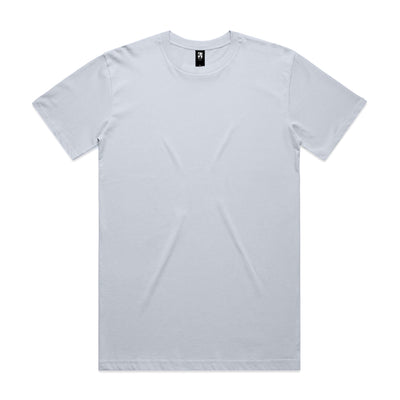Classic heavyweight white t-shirt with crew neck and subtle texture perfect for work uniforms and workwear