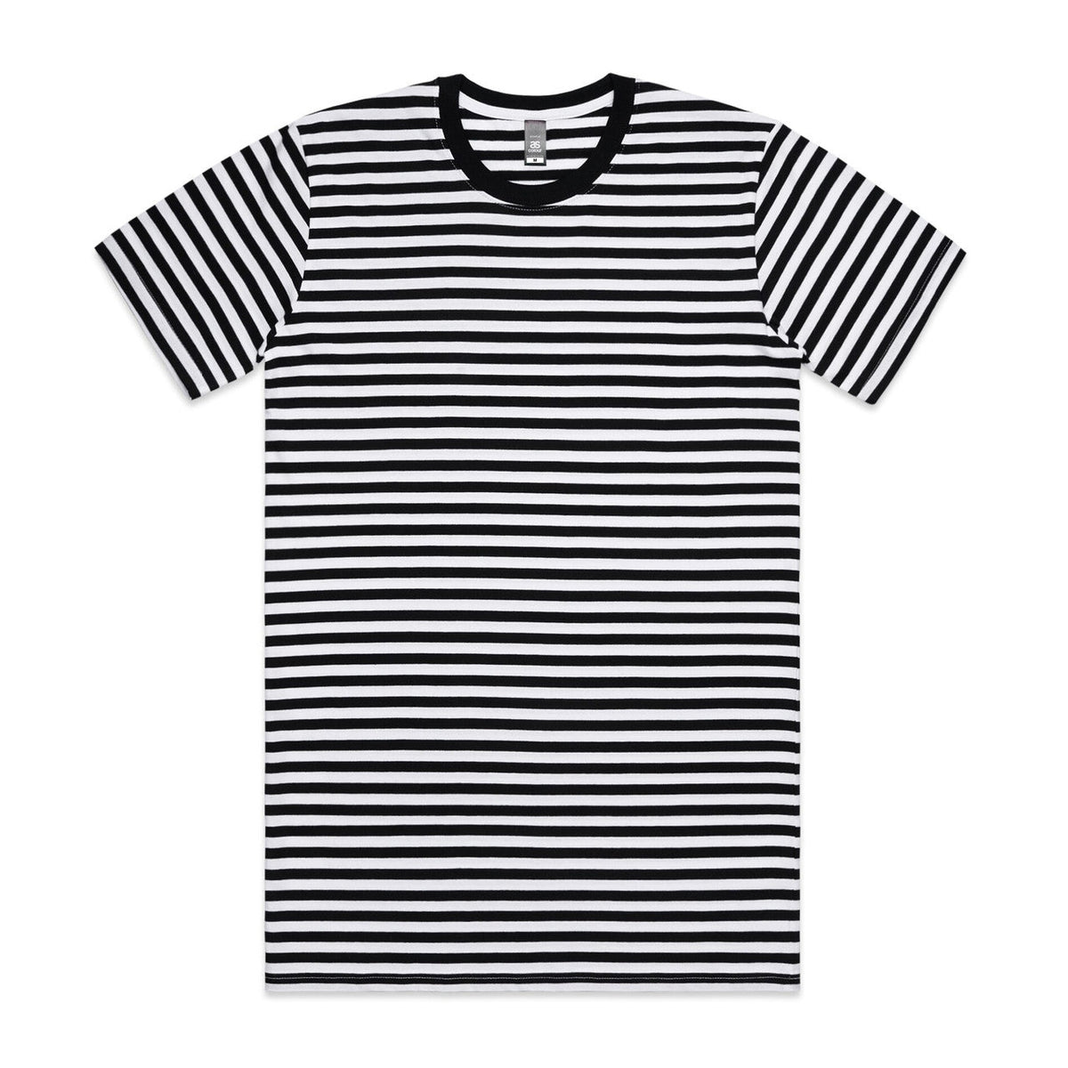 Staple Stripe Tee 5028 - Black/White
