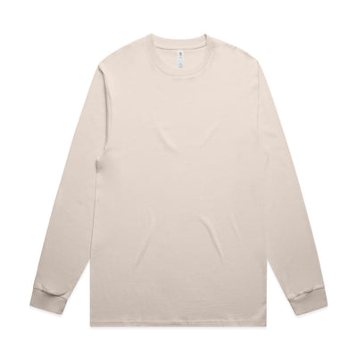Block L/S Tee 5054 - Bone
