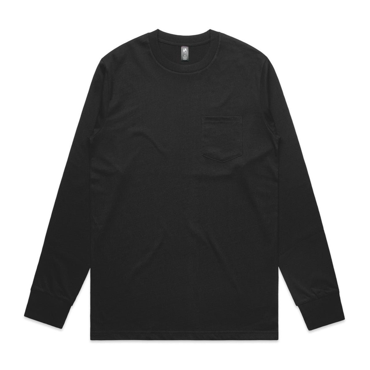Classic Pocket L/S Tee 5072 - Black