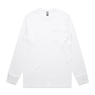 Classic Pocket L/S Tee 5072 - White