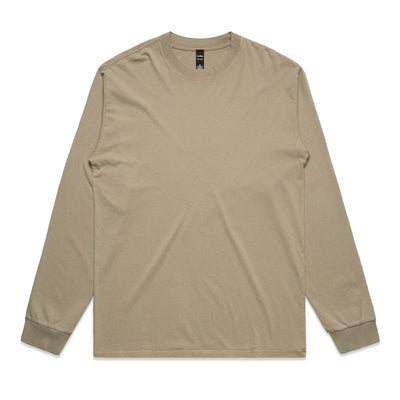 Heavy Faded L/S Tee 5083 - Faded Khaki