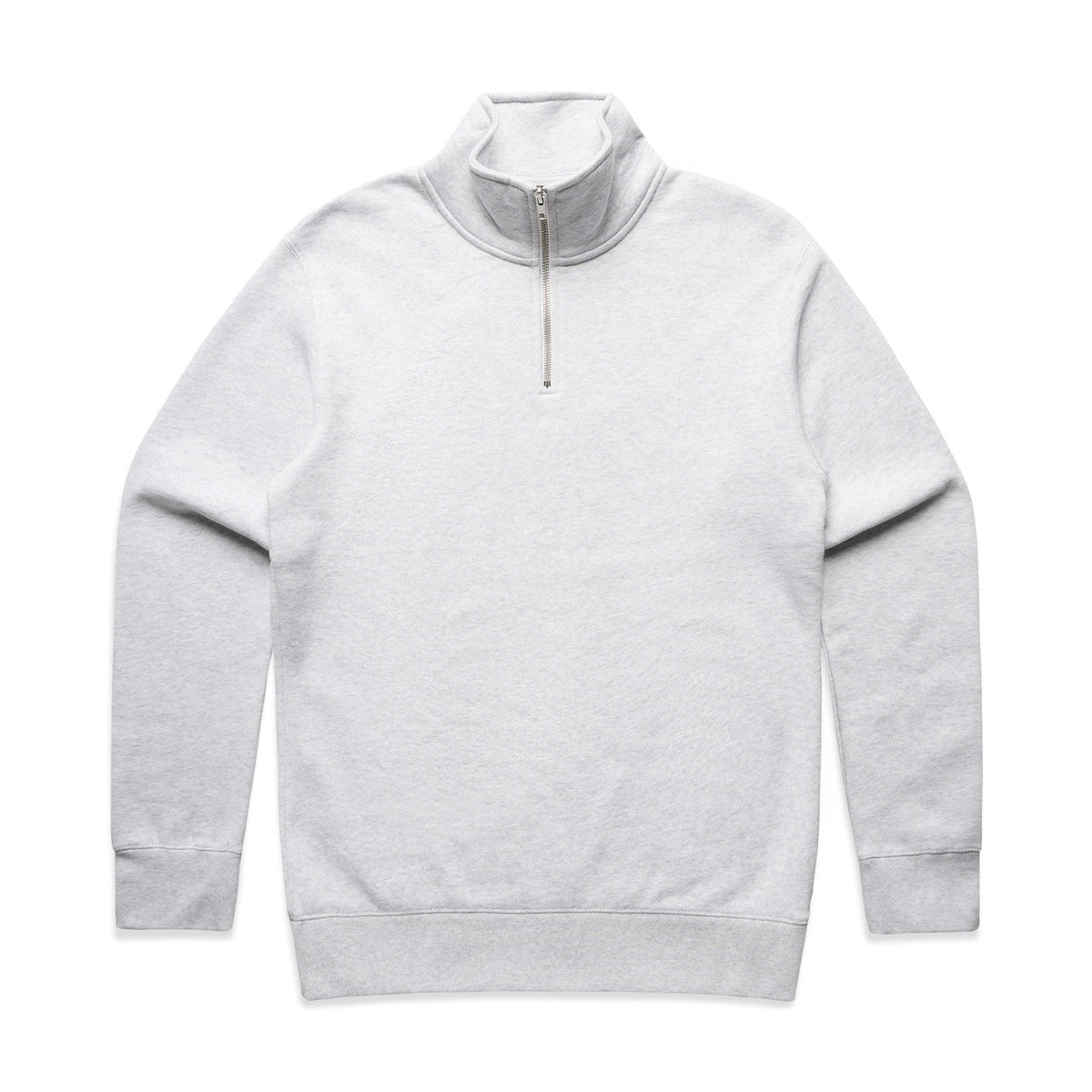 Stencil Half Zip Crew 5125 - White Marle