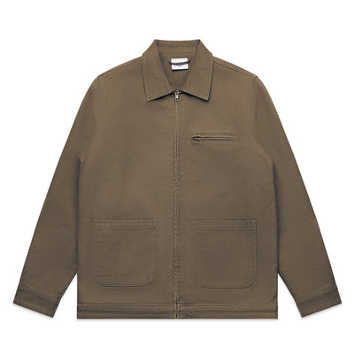 Canvas Heavy Jacket 5527 - Walnut