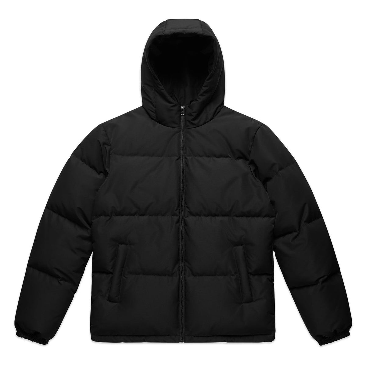 Hooded Puffer Jacket 5590 - Black