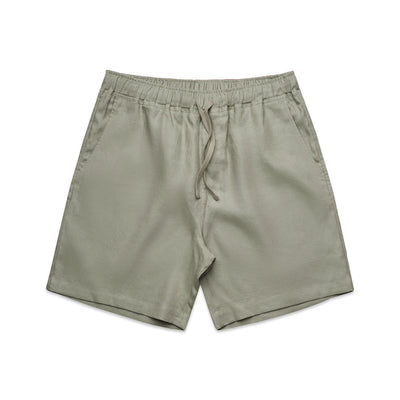 Linen Shorts 18" 5919 - Eucalyptus