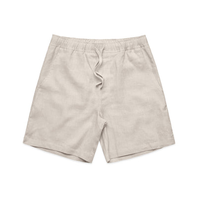 Linen Shorts 18" 5919 - Natural