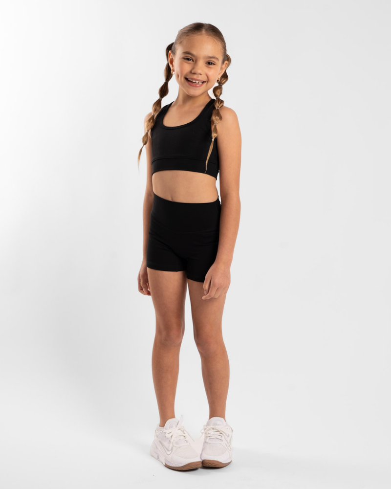 Kids Hi-Rise Short 2.0 - Onyx