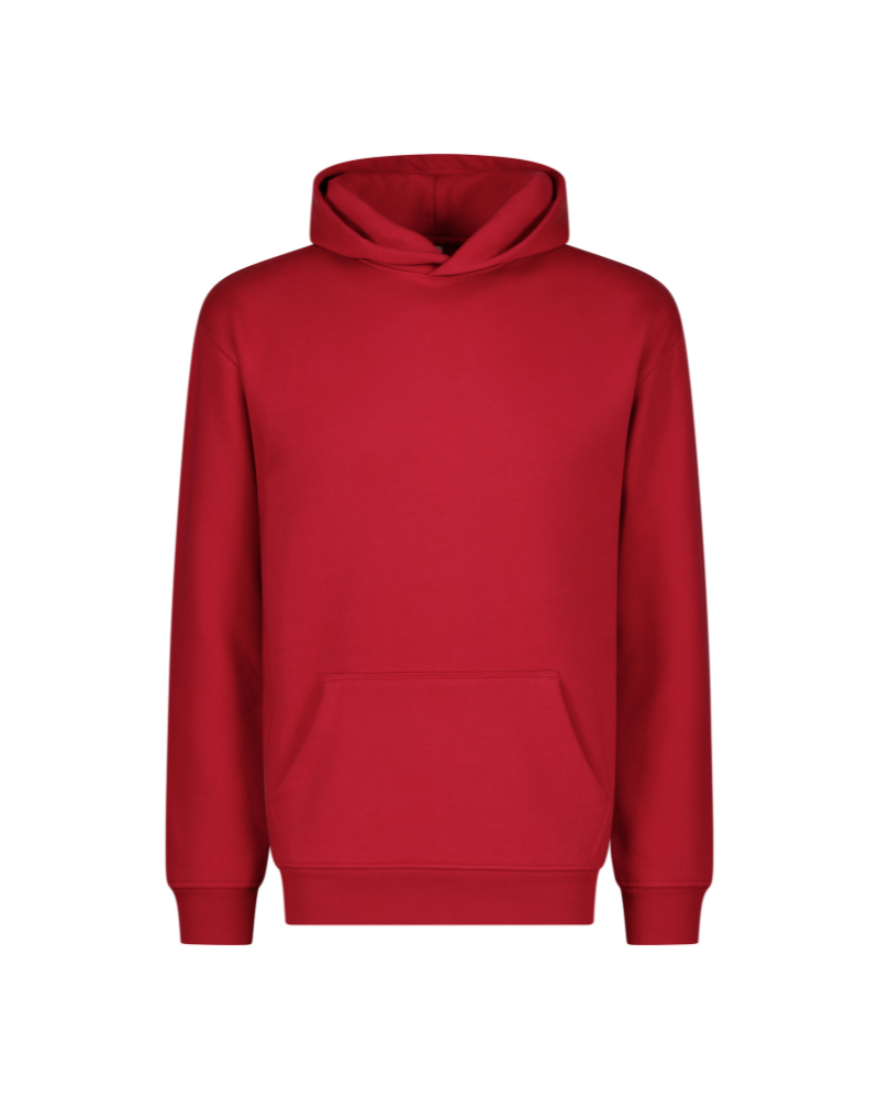 Unisex Heavy Hood - Red