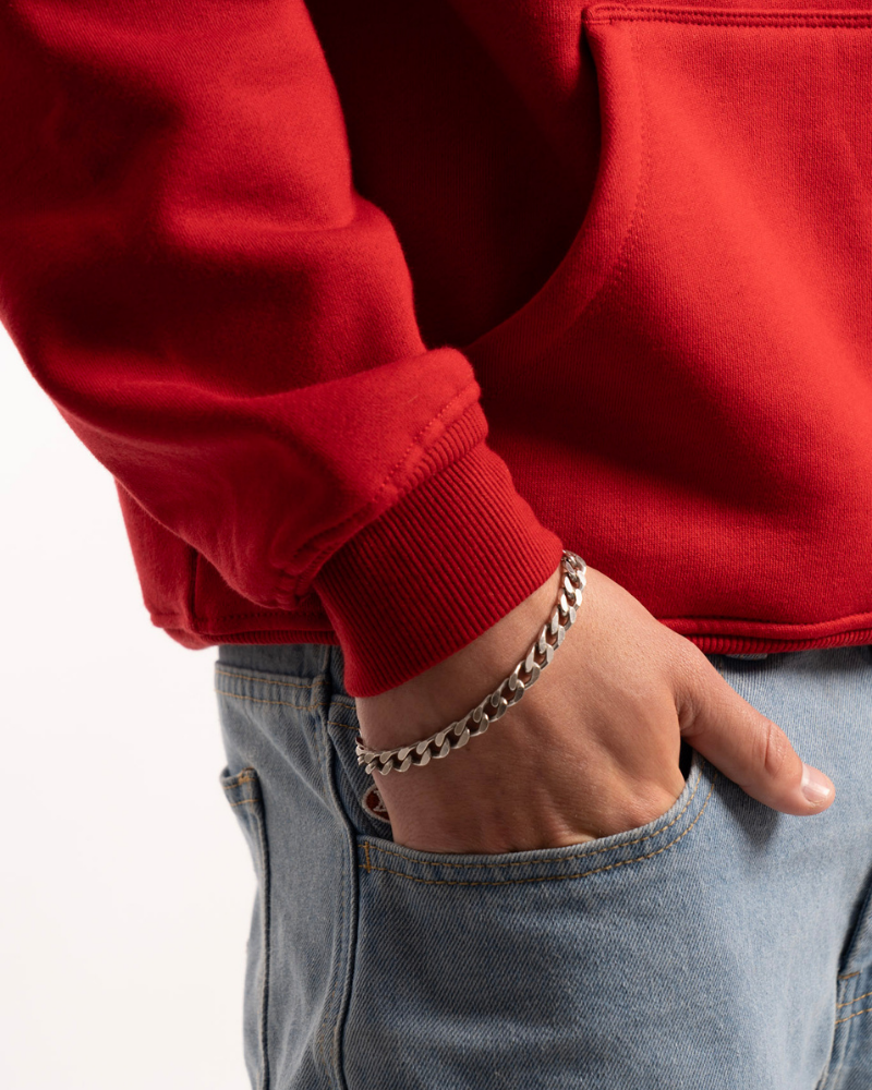 Unisex Heavy Hood - Red