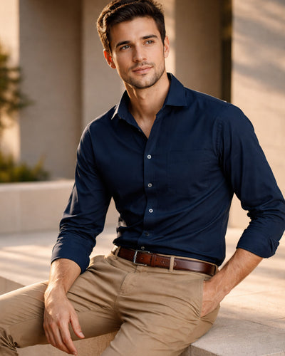 Biz Collection S770ML Bentleigh LS Shirt front product image