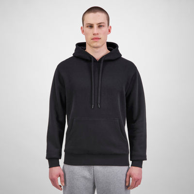 Black Mens Everyday Hoodie front view
