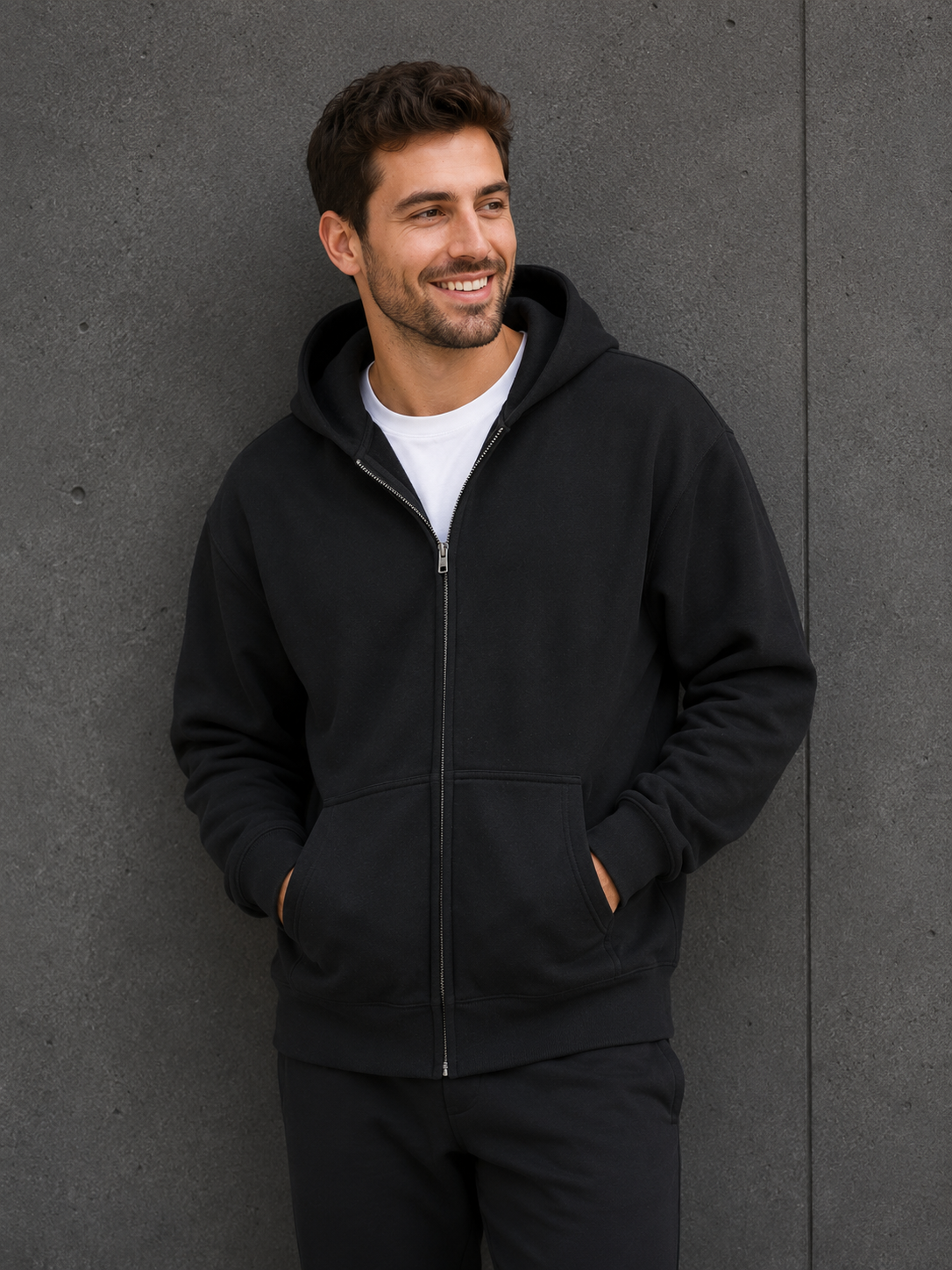 Heavyweight Premium Everyday Zip Hoodie