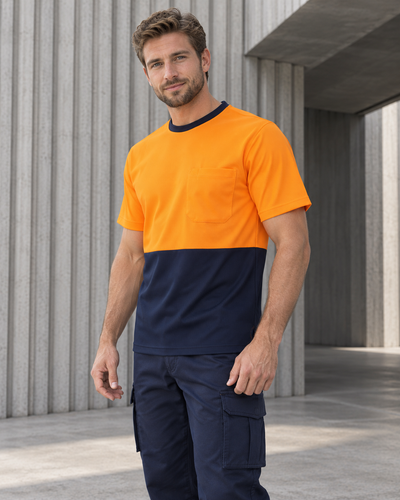 Bobbin HiVis Poly Tee