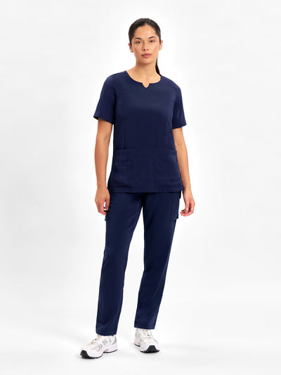 Avery Ladies Slim Leg Scrub Pant