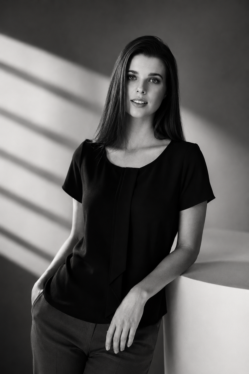 Cascade Blouse Top