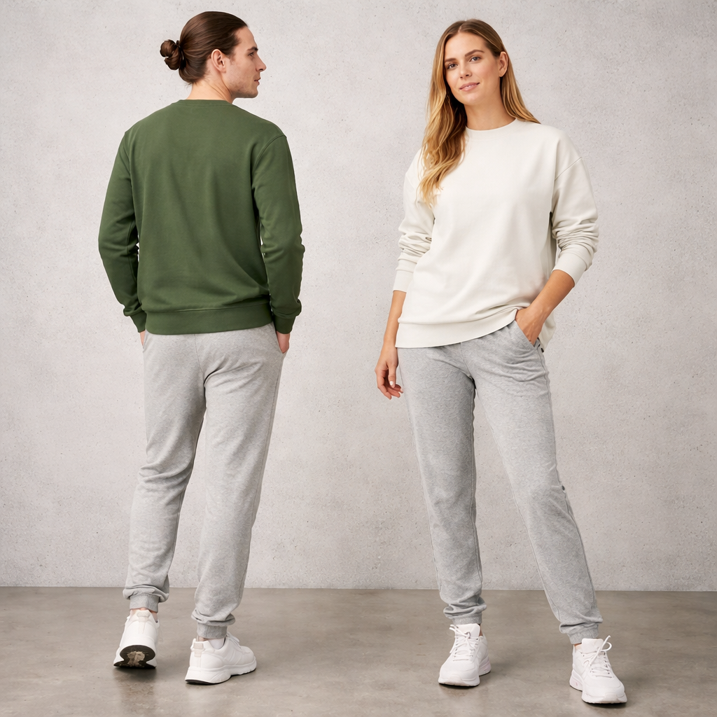 New TP05 Airlayed CVC Sweat Pants front product image