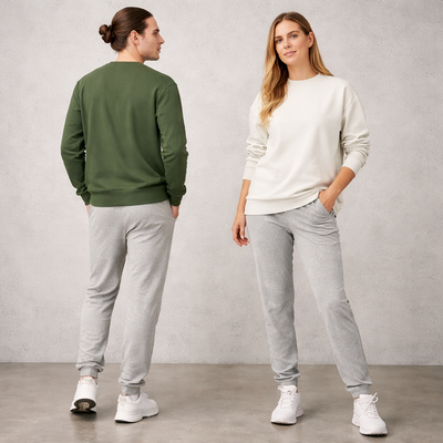 New TP05 Airlayed CVC Sweat Pants front product image