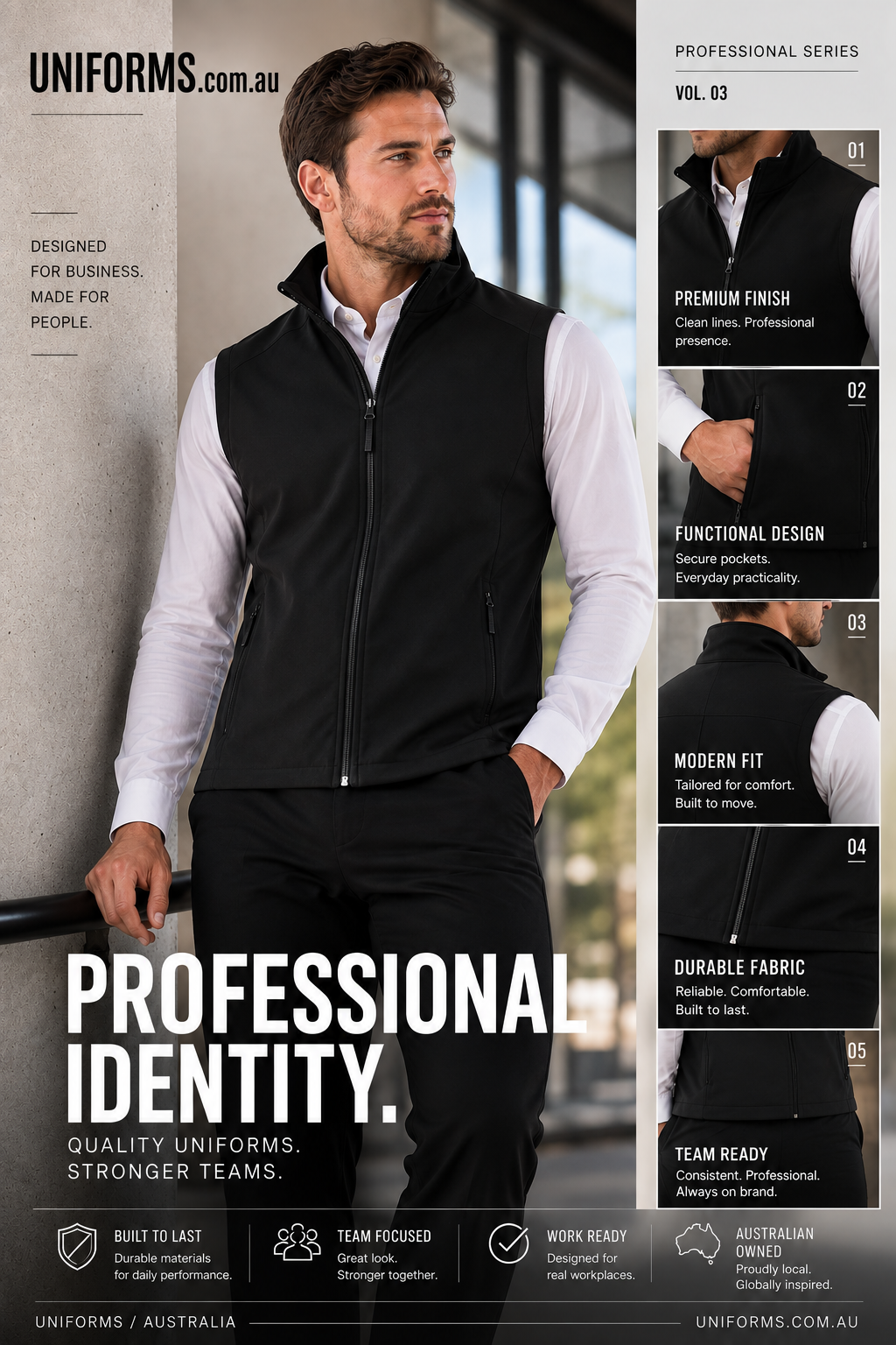 Thredbo Softshell Vest