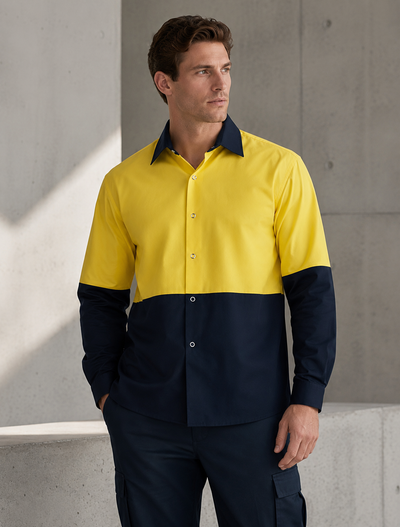 HiVis Lightweight Drill Food Industry Shirt