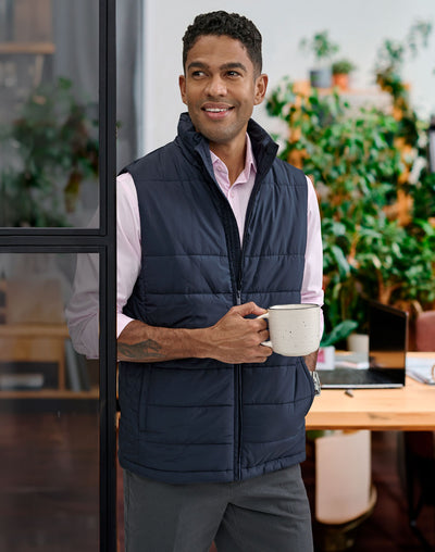 3D Cut Sustainable Insulated Puffer Vest