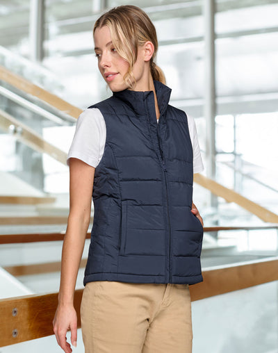 Ladies 3D Cut Sustainable Insulated Puffer Vest