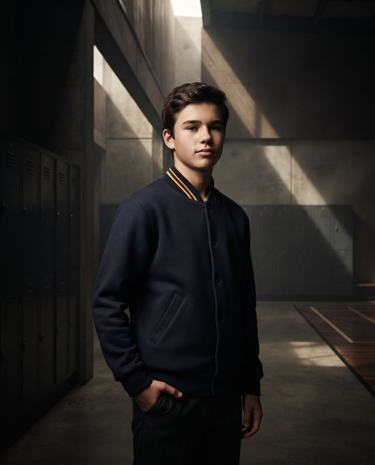 Kids School Wear Bomber Jacket