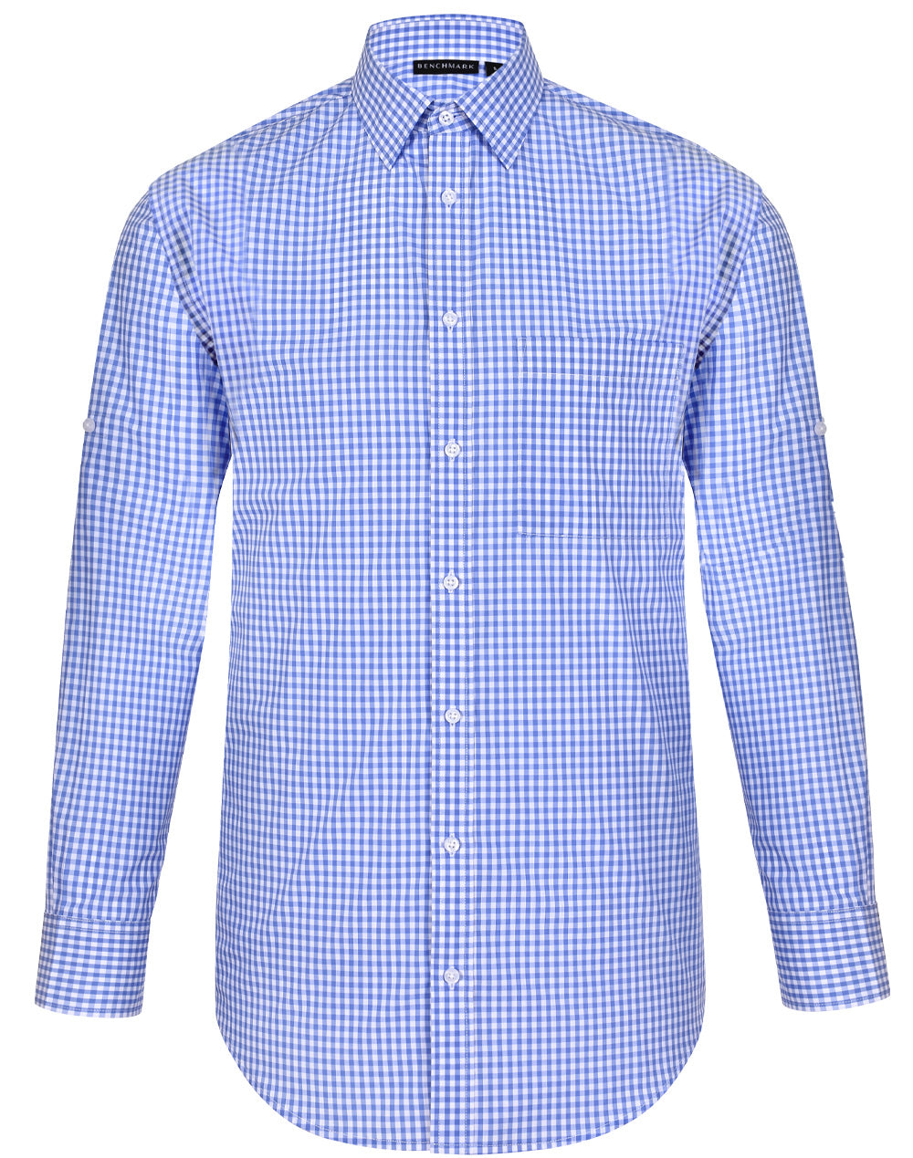 Gingham Roll Up LS Shirt Sleeve