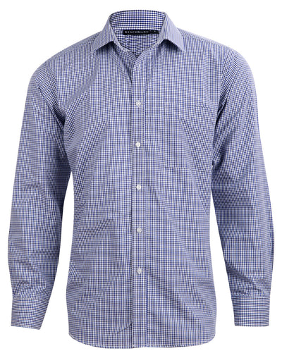 Multi-Tone Check LS Shirt