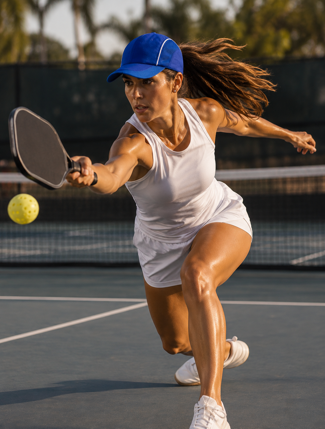 Mesh Side Sports Cap