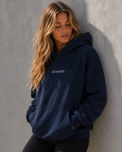 Navy Oversized Hoodie