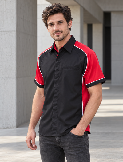 Nitro Contrast Panel Shirt