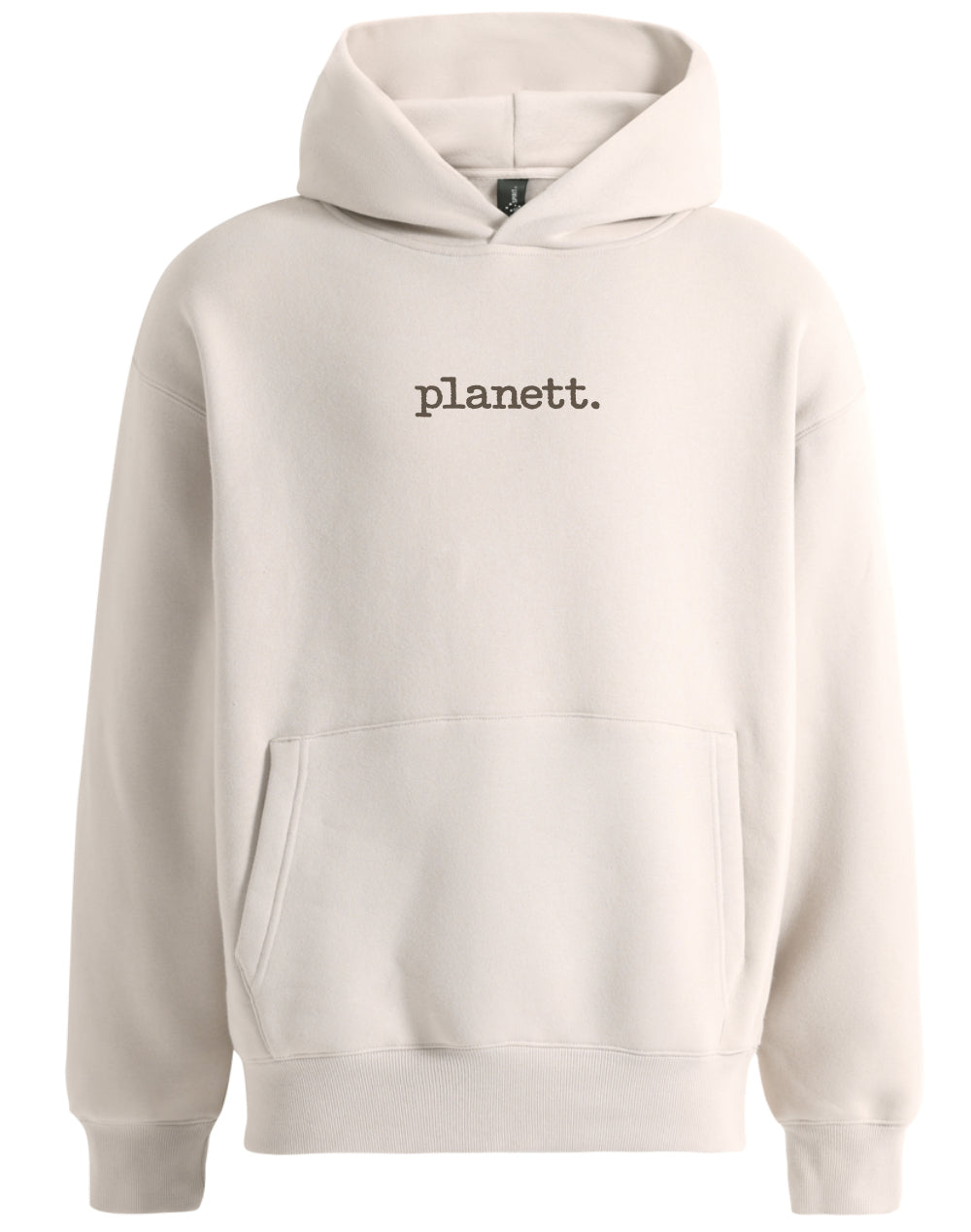 Bone Oversized Hoodie