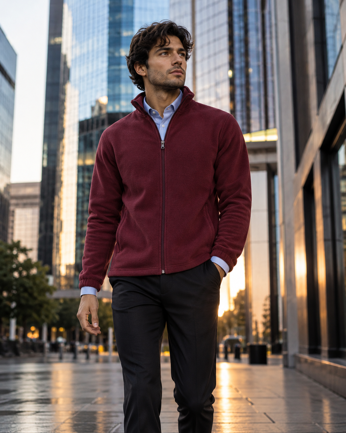 Polar Fleece Zip Jacket