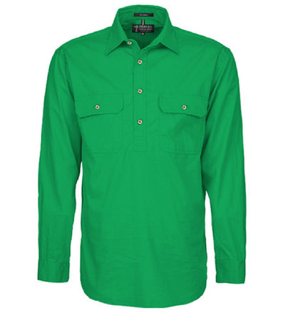 Pilbara Closed Front LS Shirt