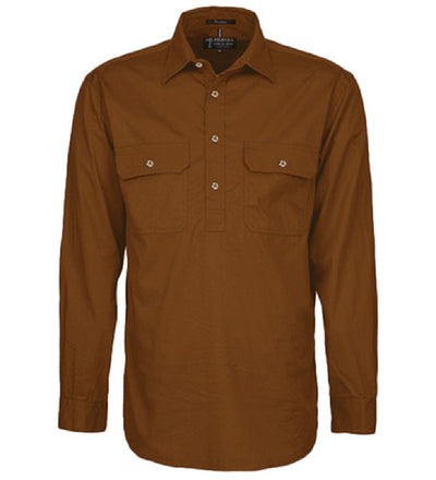 Pilbara Closed Front LS Shirt