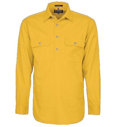 Pilbara Closed Front LS Shirt