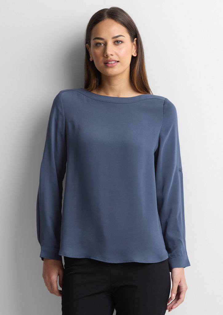 Madison Boatneck Blouse