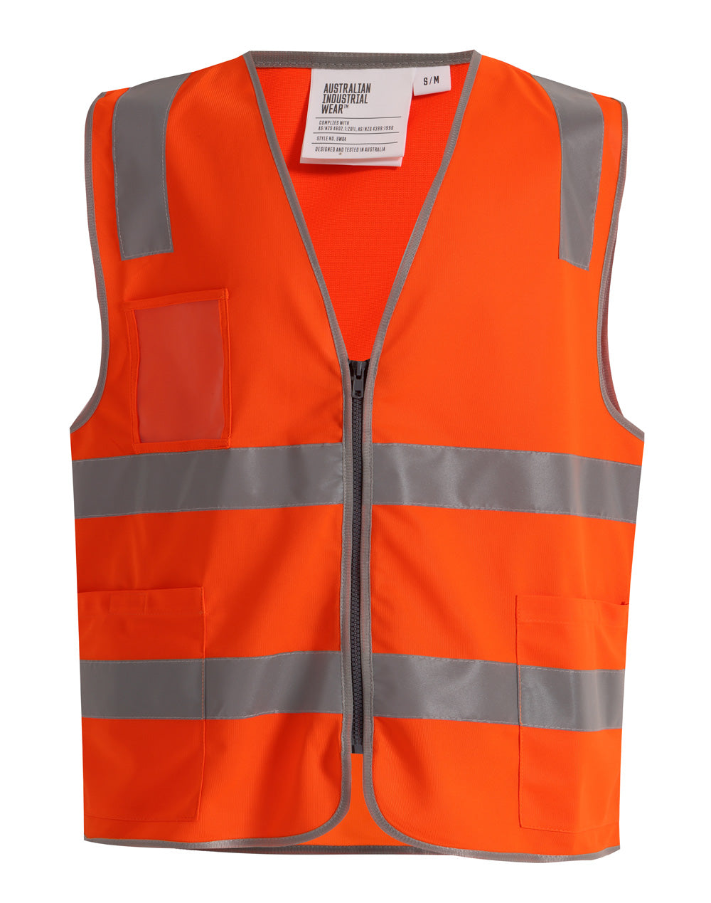 Safety Vest with ID & Utility Pockets